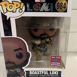 Boastful looking Funko Pop